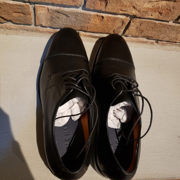 Cole Haan Men's Lenoxford Hill Cap Toe Oxford Ford Size 9W - Picture 6 of 10